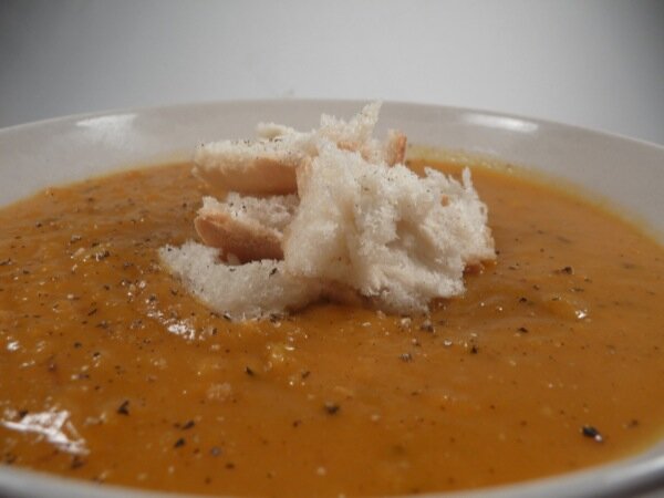 sweet pepper butternut squash soup