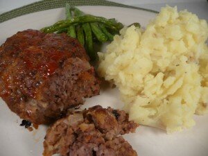 individual meat loaves