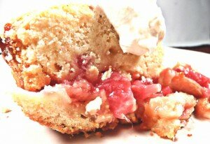 country rhubarb cake