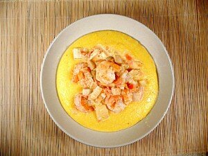 shrimp and polenta