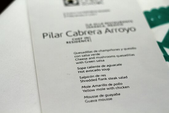 pilar cabrera arroyo menu stratford chef school