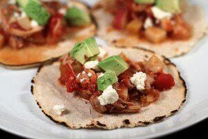 chicken tinga tacos