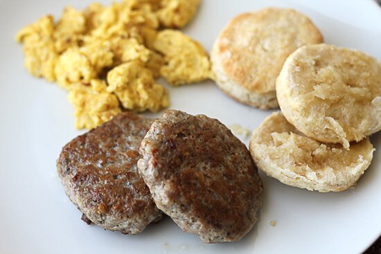 pork sausage biscuits breakfast charcutepalooza